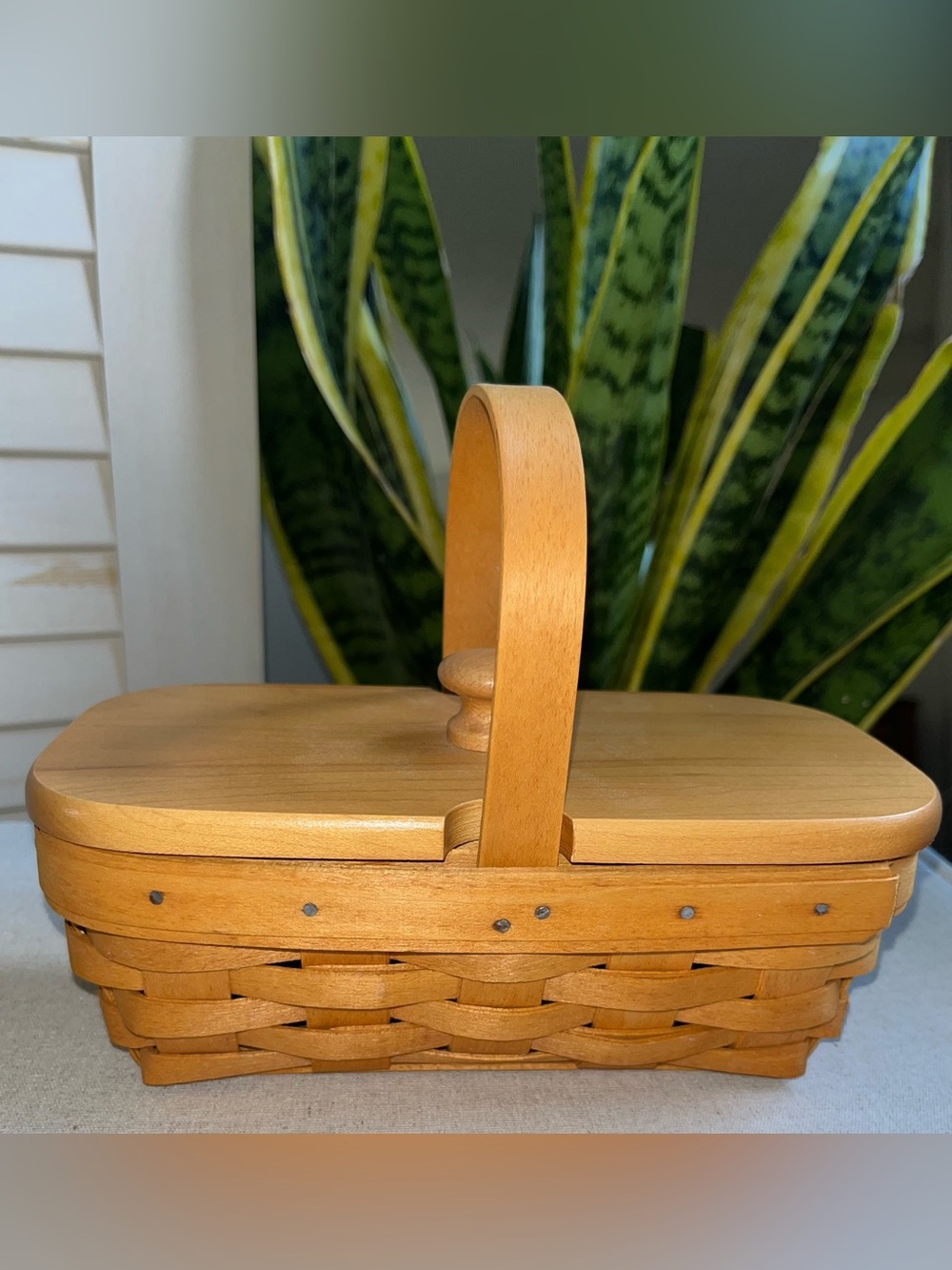 Vintage Longaberger 2000 Century Celebration American Cancer Society Basket